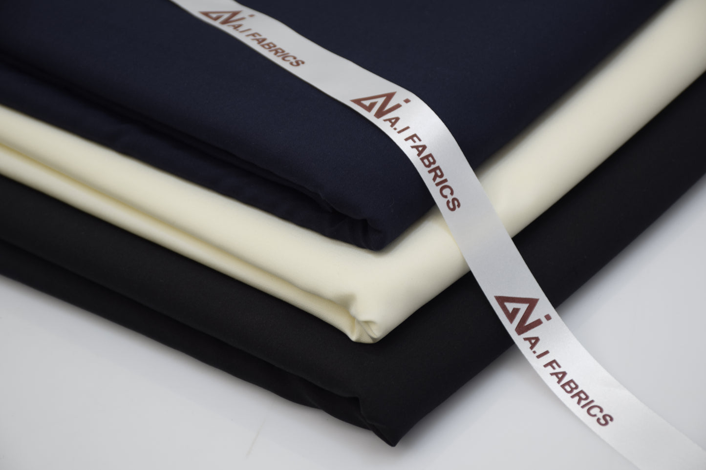 Bundle of 3 suits AI boski unstitched fabric for men|any 3 colour