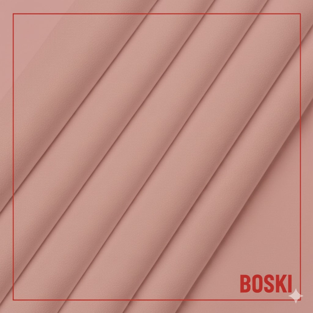 amr&co boski wash n wear fabric for men|rose