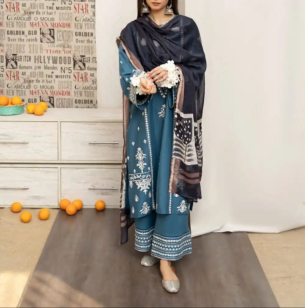 URGE 3 PC EMROIDERY LAWN HIT CODE|