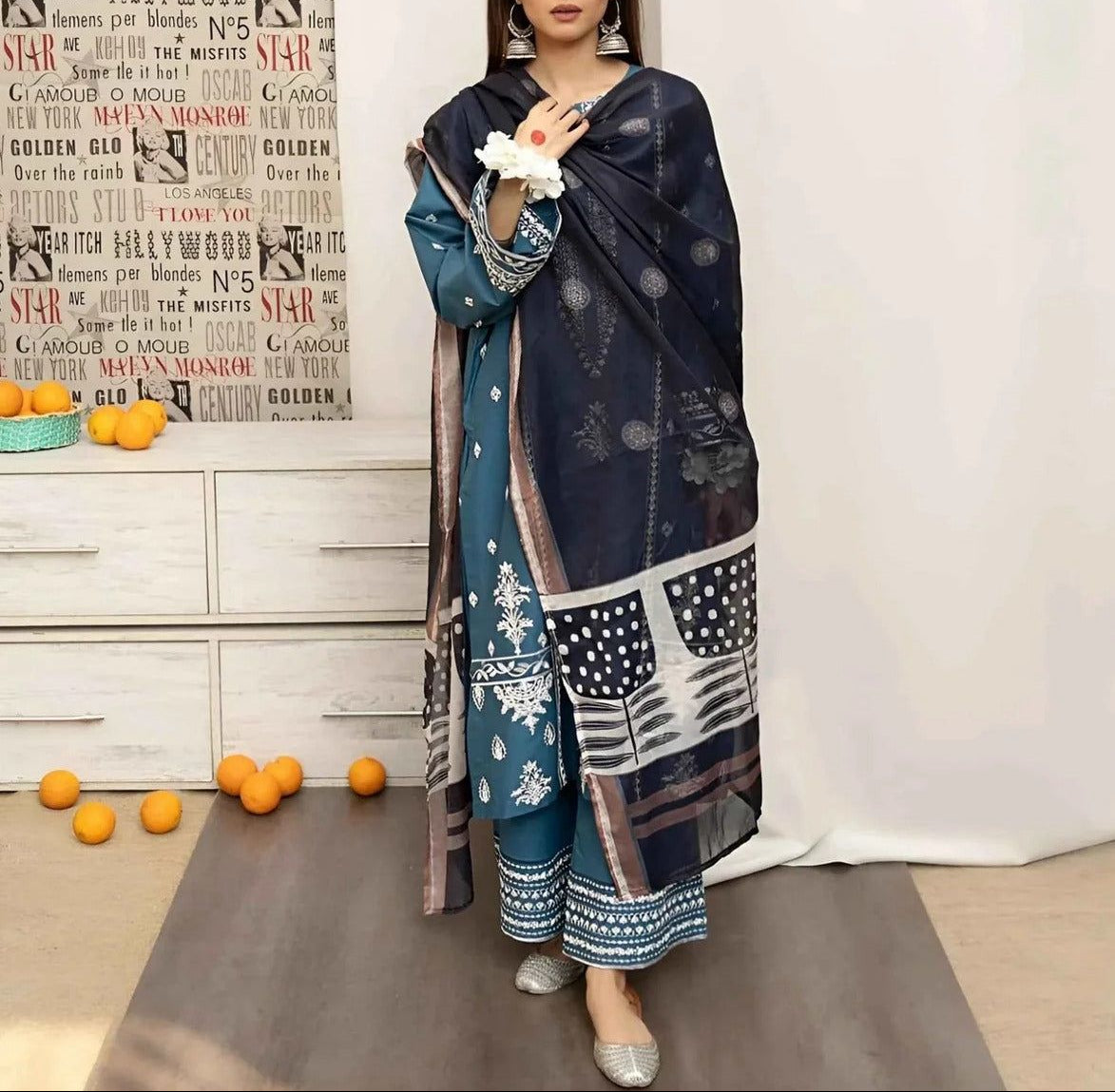 URGE 3 PC EMROIDERY LAWN HIT CODE|