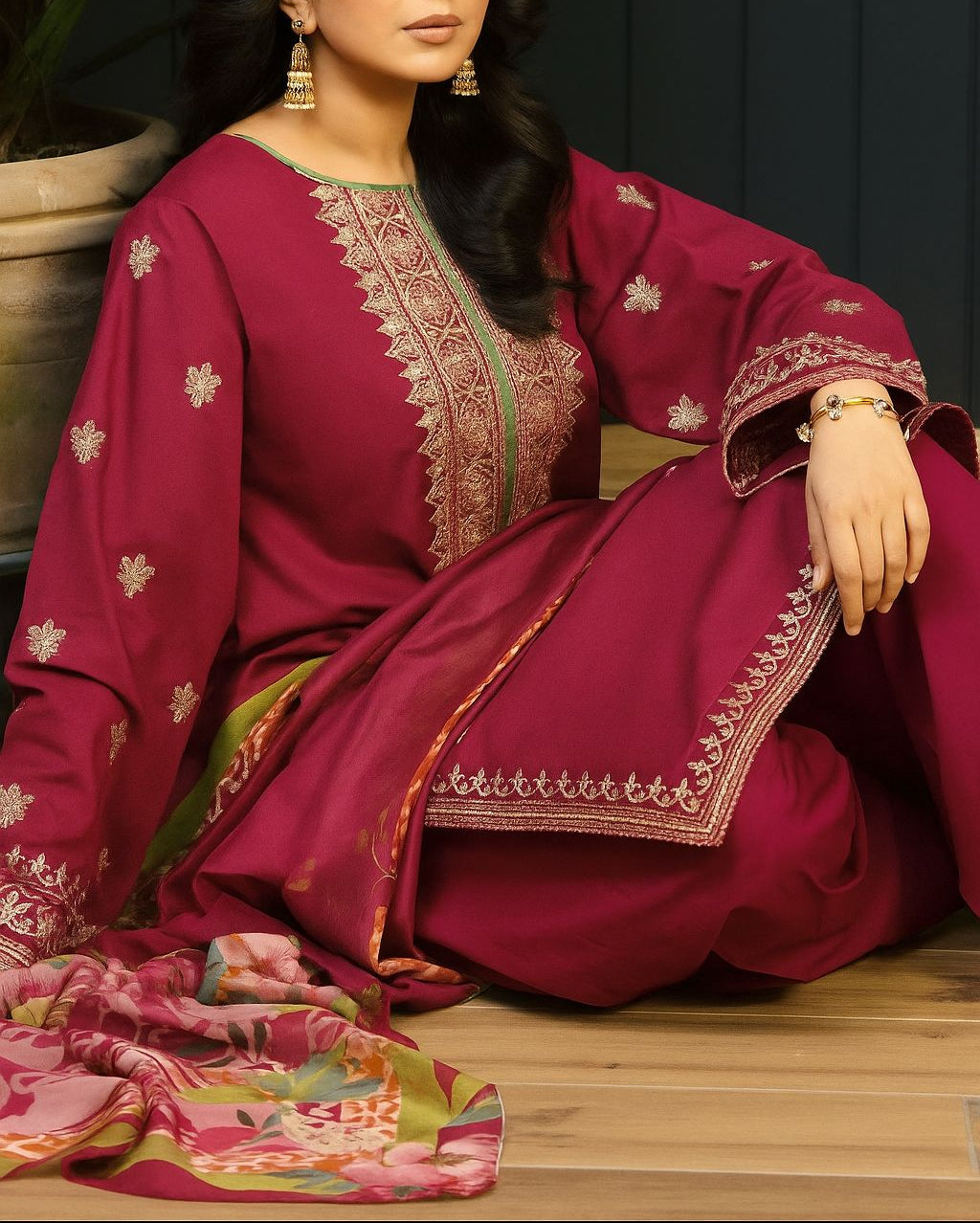 KOKUM 3 PC EMROIDERY LAWN HIT CODE|