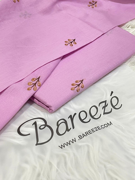 BAREEZE 2 PC ALLOVER EMBROIDERY LAWN.