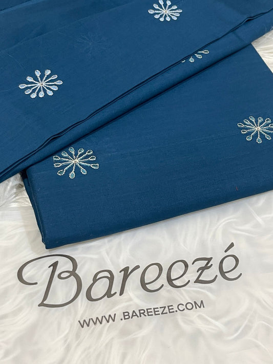 BAREEZE 2 PC ALLOVER EMBROIDERY LAWN.