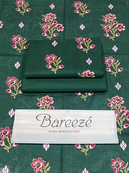 BAREEZE LAWN EMBROIDERY 2PC SUIT |