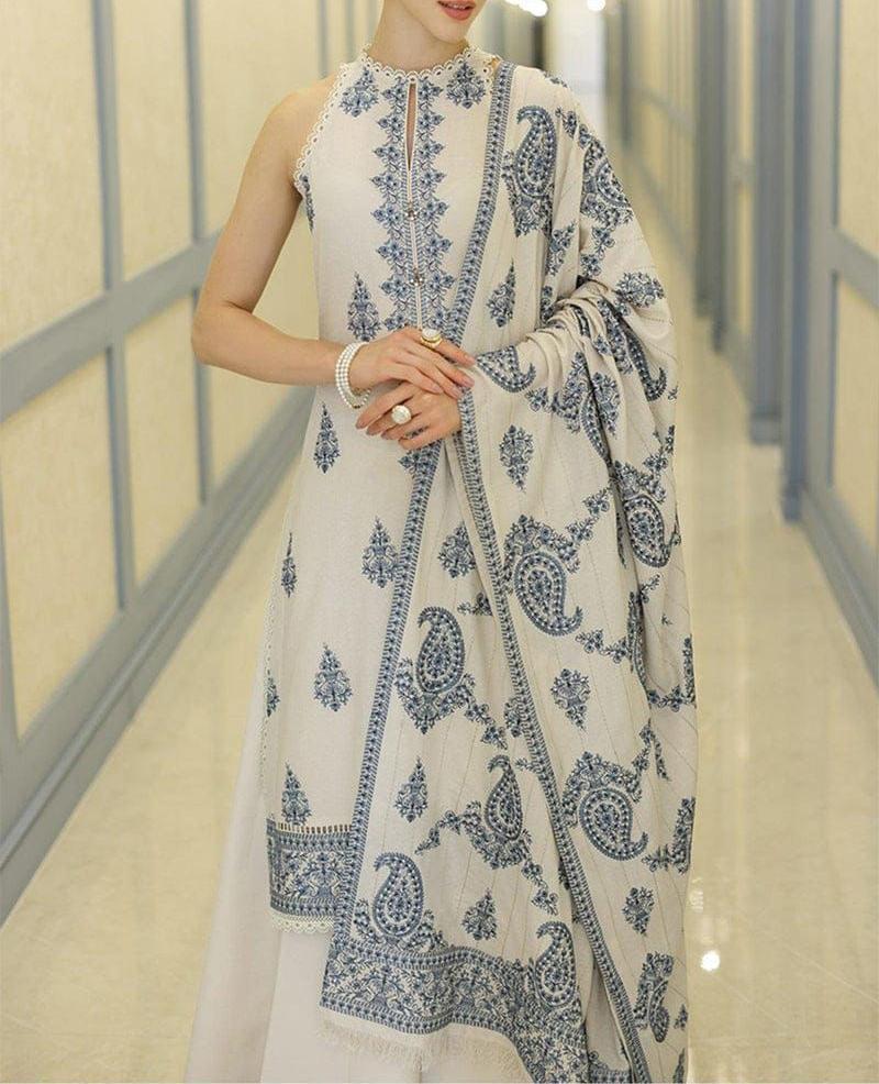 BAREEZE 3 PC EMROIDERY LAWN HIT CODE|1201