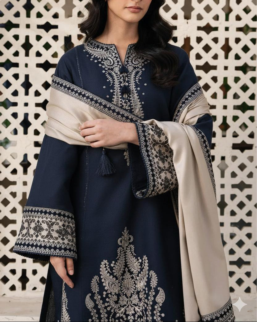 Jazmin 3 PC EMROIDERY LAWN HIT CODE|