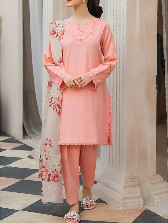 ZIVA 3 PC EMROIDERY LAWN HIT CODE|