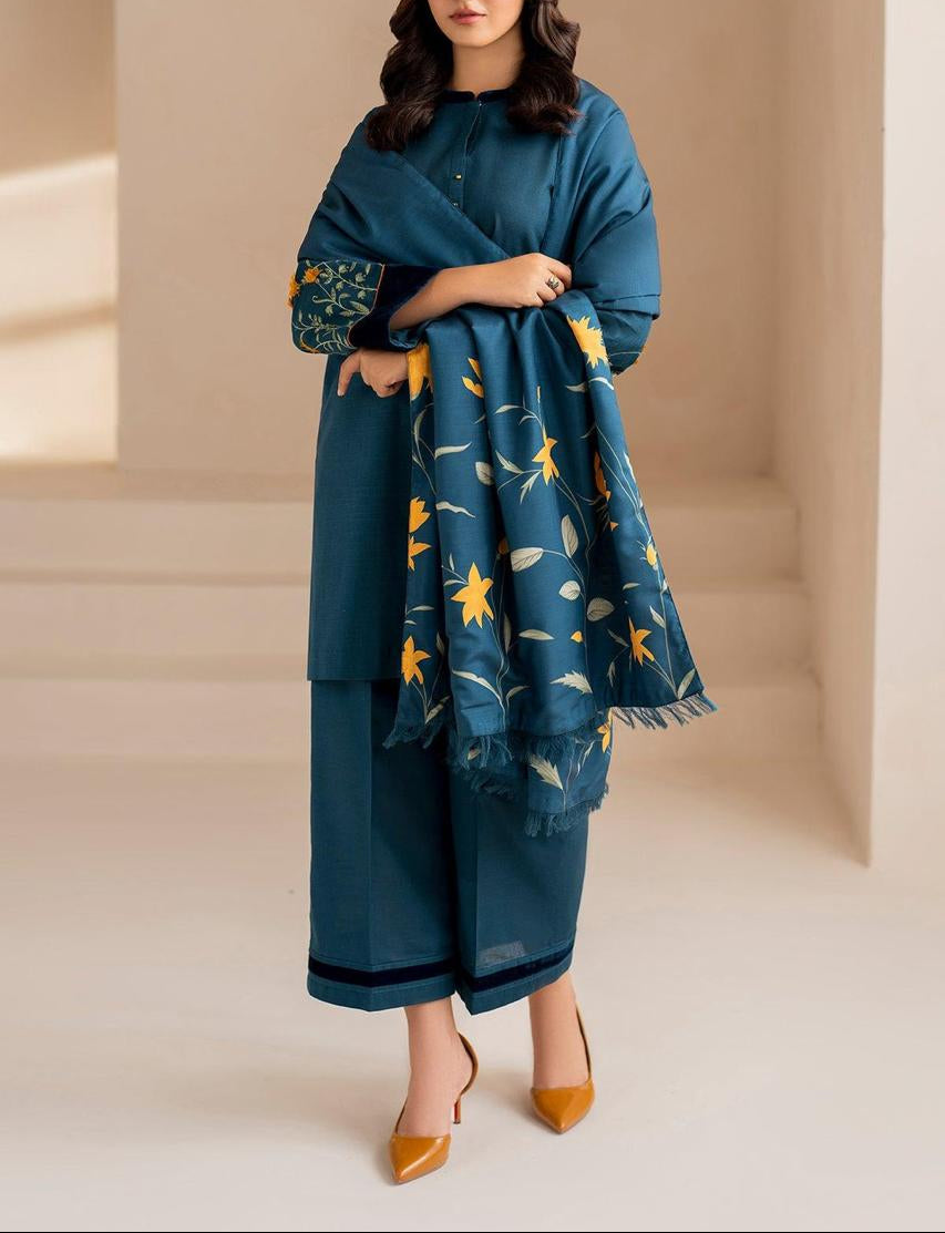 Baroque 3 PC EMROIDERY LAWN HIT CODE|