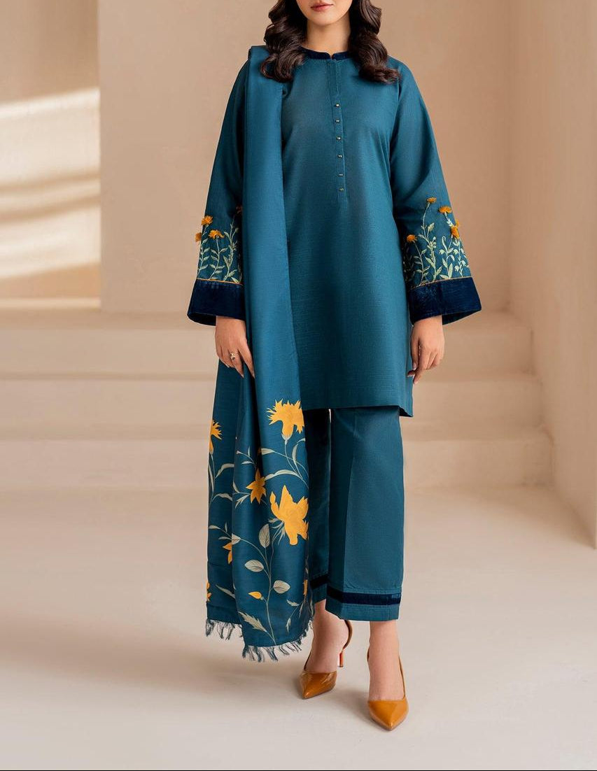 Baroque 3 PC EMROIDERY LAWN HIT CODE|