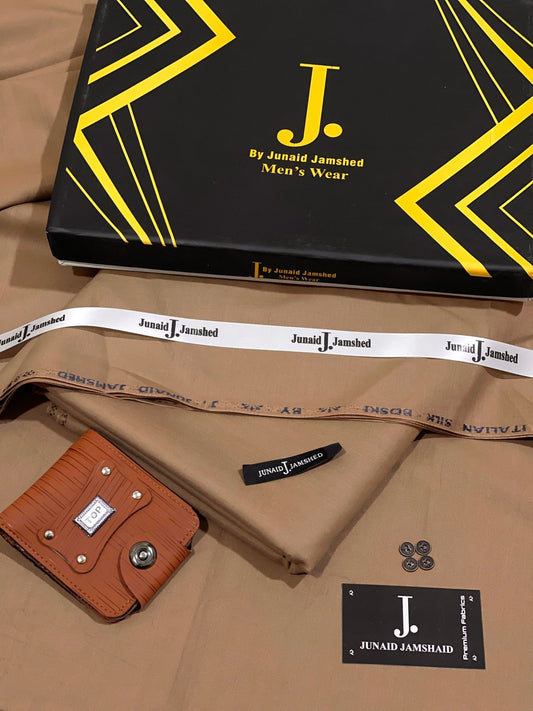 J.WASH N WEAR BOSKI SUIT|  L. ALMOND  (FREE WALLET)