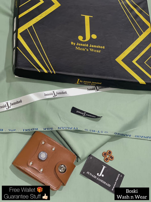 J.WASH N WEAR BOSKI SUIT| LIGHT PISTA  (FREE WALLET)