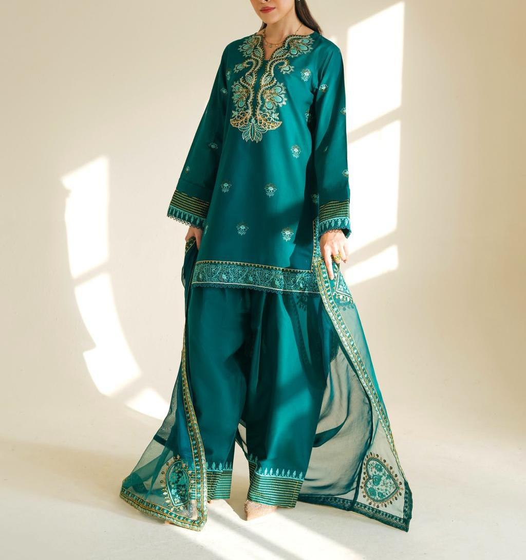 CROSS STICH 3 PC EMROIDERY LAWN HIT CODE|1131