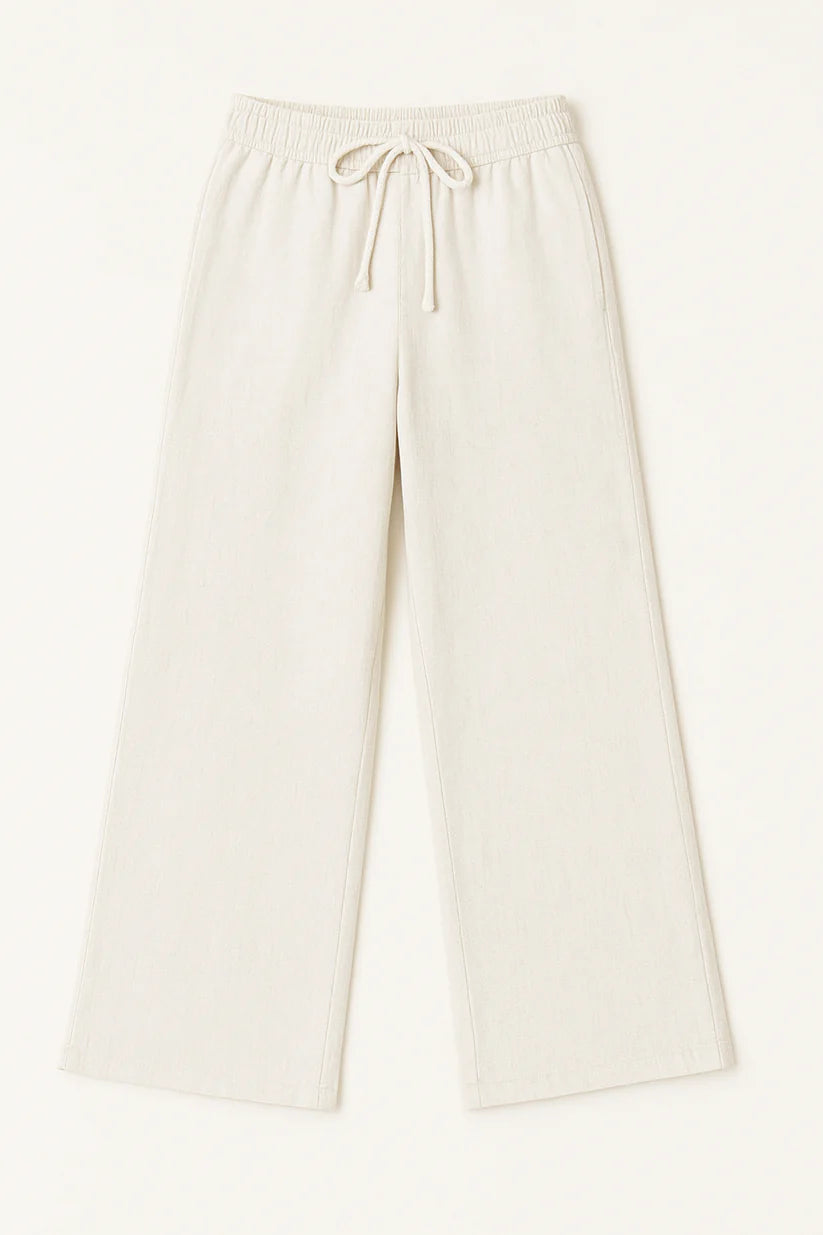 Baggy Style Denim Jeans for women White