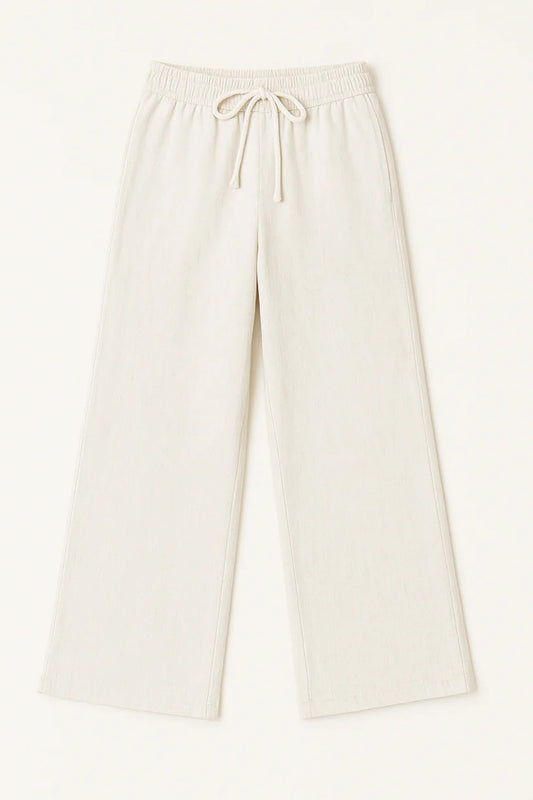 Baggy Style Denim Jeans for women White